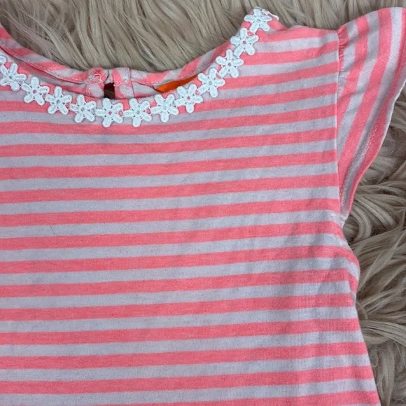 Striped Floral Tee - Picture 3 of 4